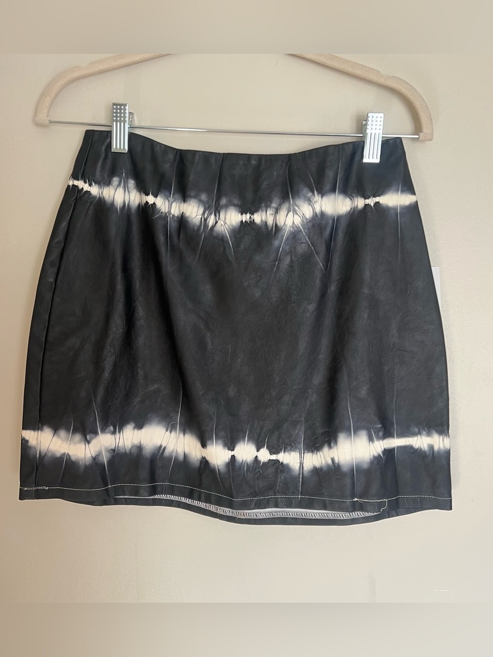 Faux Leather Skirt